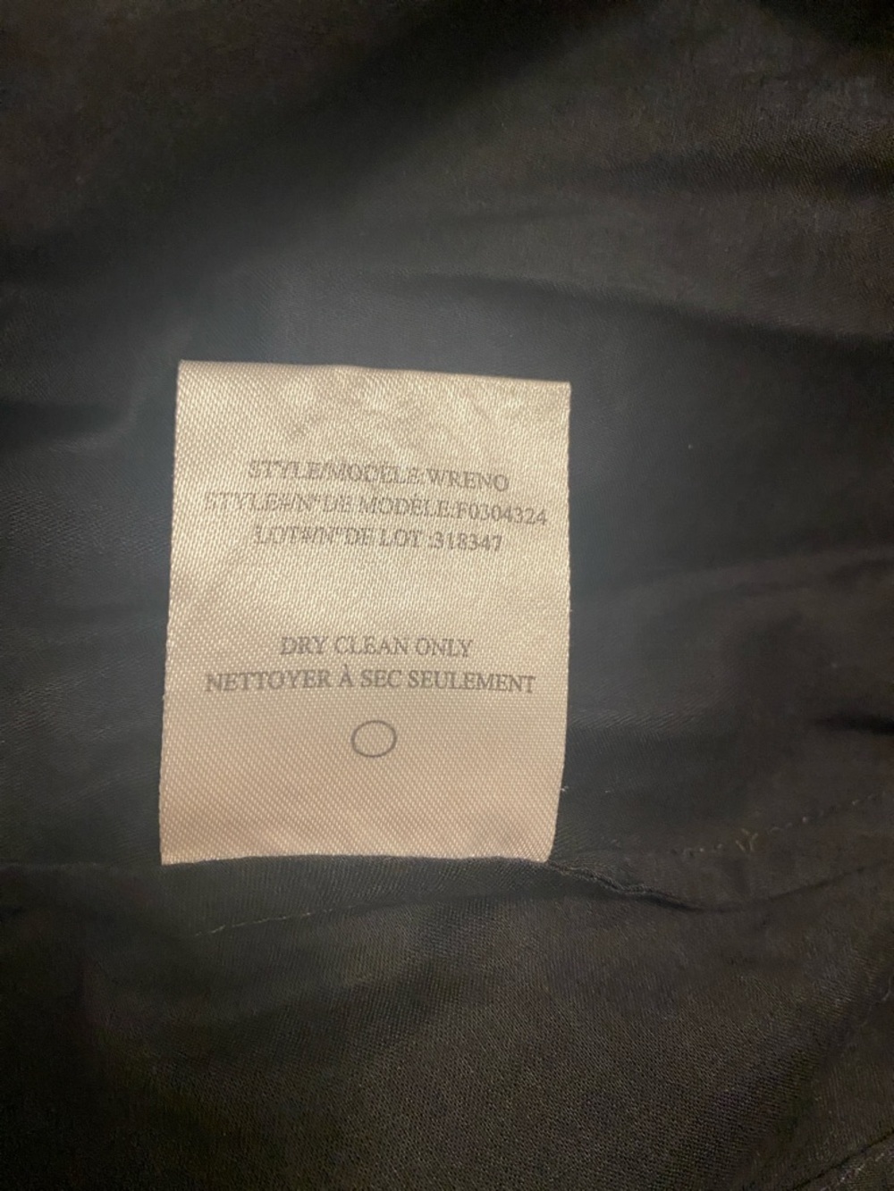 Theory Black Skirt with an all- over eyelet Size 0 - Picture 4 of 5